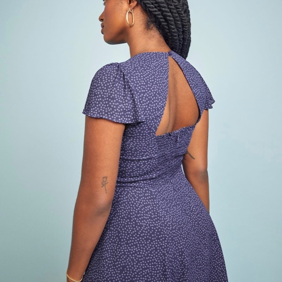 NWT Reformation Kenni Dress in Hyacinth - Picture 2 of 10